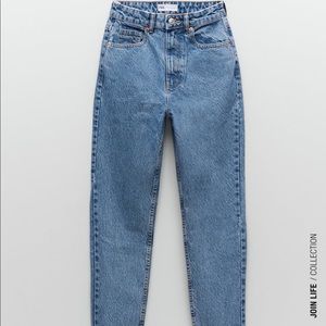 Zara “Mom Fit” Jeans